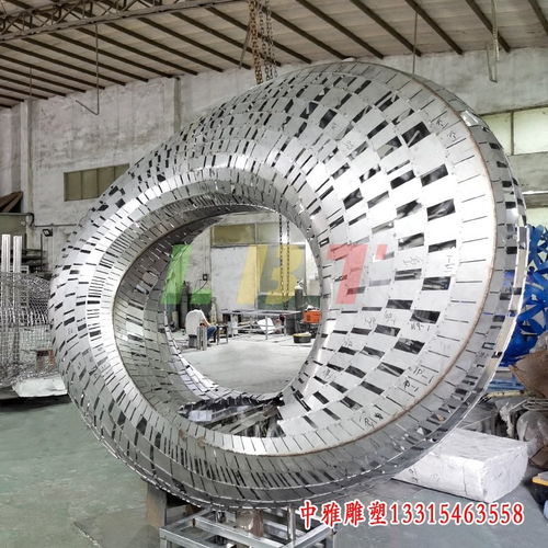 精品景观不锈钢镂空球雕塑 广西不锈钢雕塑加工厂与庄河文化的艺术融合